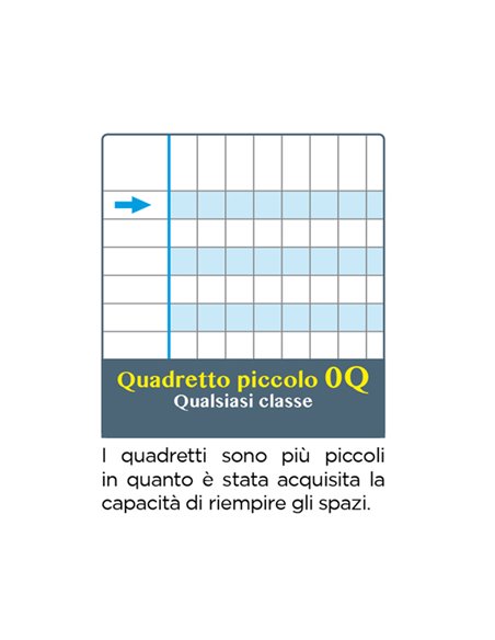 Maxiquaderno One Color Didattico f.to A4 100gr 18+1 - 5mm c/margine Blasetti 7045