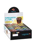 Display 18 temperamatite a 2 fori colori assortiti RiPlast 360280