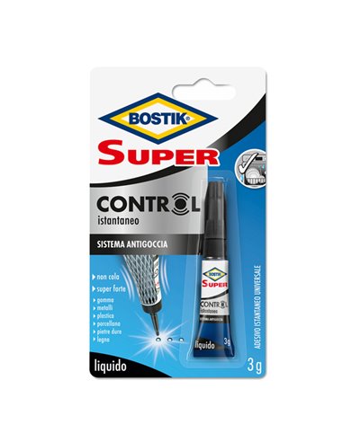Colla istantanea universale Bostik Super Control 3g D2737