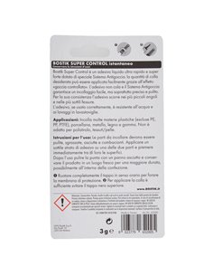 Colla istantanea universale Bostik Super Control 3g D2737 2