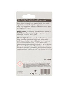 Colla istantanea universale Bostik Super 7,5g D2755 2