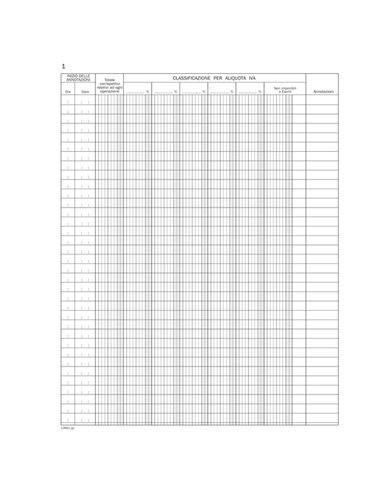 Registro corrispettivi x mancato o irregolare funzionam. 138610000 Data Ufficio DU138610000 DATA UFFICIO AZIENDE-CONTABILITA'...