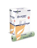 Lenzuolino medico in rotolo 59cm x 80mt Verde Easy 80 Green Lucart 870090J