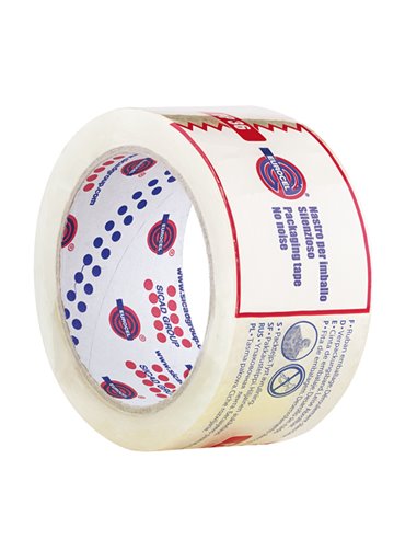 Nastro adesivo 50mm x 66m Trasparente PP36NN termosingolo Eurocel 006558366