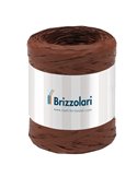 Rafia sintetica 6802 5mmx200mt colore marrone 14 Brizzolari 01003714