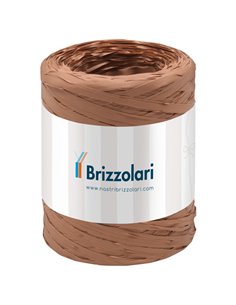 Rafia sintetica 6802 5mmx200mt colore avana 32 Brizzolari 01003732 BRIZZOLARI NASTRI-FIOCCHI-STELLE