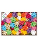 100 stelle rafia sintetica 6802 14mm assortimento primavera Brizzolari 01003499