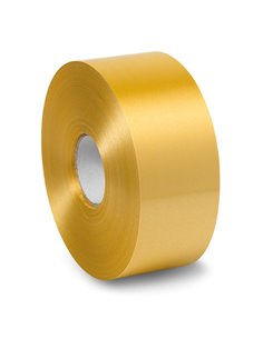 Nastro liscio 6800 50mmx100mt colore giallo 02 Brizzolari 00366302