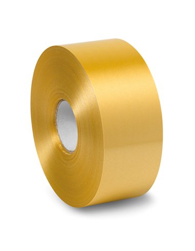 Nastro liscio 6800 50mmx100mt colore giallo 02 Brizzolari 00366302