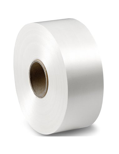Nastro liscio 6800 50mmx100mt colore bianco 01 Brizzolari 00366301