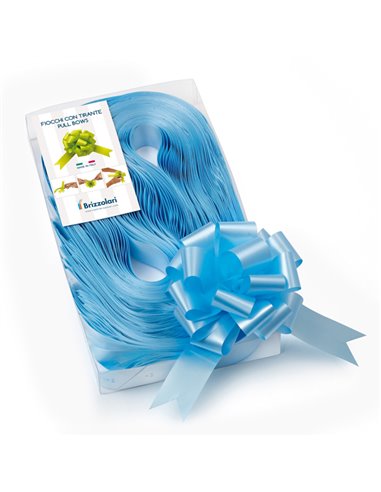 30 nastri strip 6800 31mm-Ø13cm colore azzurro 06 Brizzolari 00313206 BRIZZOLARI NASTRI-FIOCCHI-STELLE