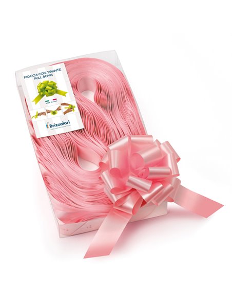 30 nastri strip 6800 31mm-Ø13cm colore rosa baby 05 Brizzolari 00313205