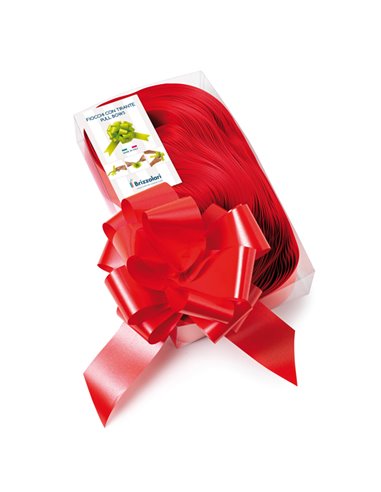30 nastri strip 6800 50mm-Ø20cm colore rosso 07 Brizzolari 00313307 BRIZZOLARI NASTRI-FIOCCHI-STELLE