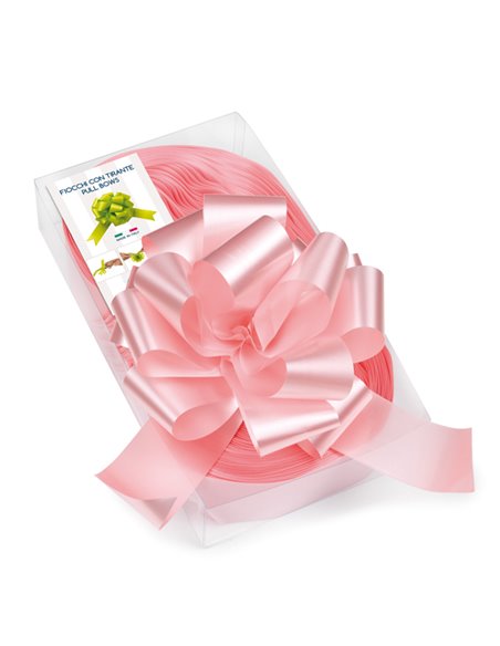 30 nastri strip 6800 50mm-Ø20cm colore rosa baby 05 Brizzolari 00313305