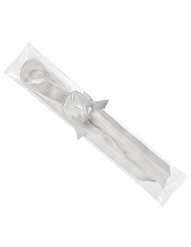 50 nastri strip 6800 50mm-Ø20cm colore bianco 01 Brizzolari 00313501