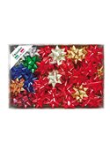 70 stelle nastro metal 6870 19mmxØ9cm colori assortiti Brizzolari 00068400