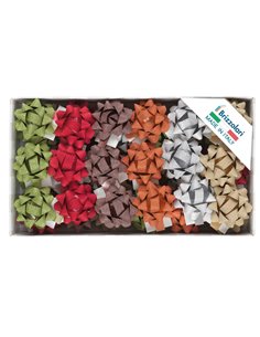 50 stelle Glitty 68245 10mmxØ5cm colori assortiti Brizzolari 02307200 BRIZZOLARI NASTRI-FIOCCHI-STELLE