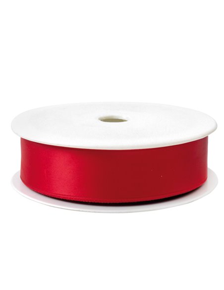 Nastro doppio raso 25mmx25mt colore rosso 35 Brizzolari 01232835 BRIZZOLARI NASTRI-FIOCCHI-STELLE