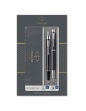 Gift Set sfera M + stilografica M IM Black CT Parker 2093215