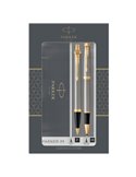 Gift Set sfera M + roller a sfera IM Brushed Metal GT Parker 2093217