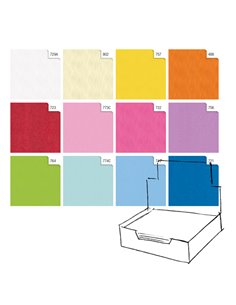 Scatola 100fg carta regalo Kraft Light 70X100cm Rex Sadoch 74400LIT