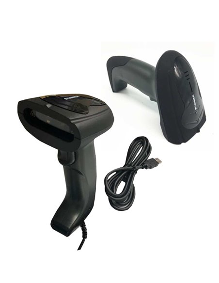 Lettore barcode 2D - nero con filo - LS-1200 Titanium PRLS-1200(2D) TITANIUM LETTORE BARCODE