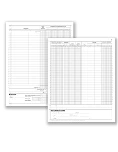 Registro Corrispettivi 16pag. num.31x24,5cm DU1386N0000 Data Uffcio DU1386N0000 DATA UFFICIO REGISTRI CONTABILITA' IVA