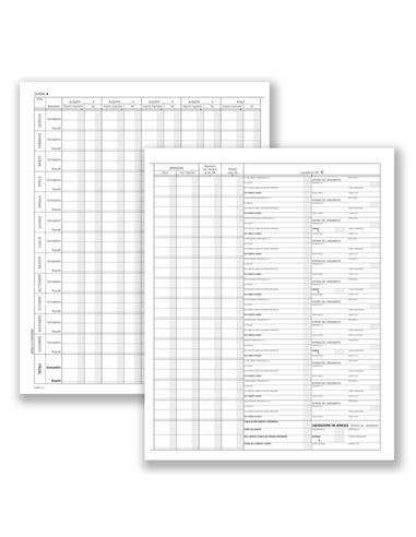 Registro prospetto riepilogativo minori 8pag. 31x24,5cm DU138510000 DU DU138510000 DATA UFFICIO LIBRI SOCIALI