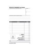 Blocco ricevute BB e affittacamere 25/25copie autoric16,8x10cm DU16257B250 DU DU16257B250