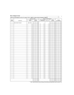 Registro beni ammortizzabili 45pag. num. 31x24,5cm DU136800000 Data Uffcio DU136800000 DATA UFFICIO LIBRI SOCIALI