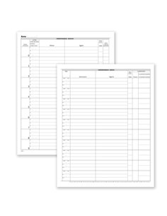 Registro corrispondenza arrivo/partenza 50pgg. 31x24,5cm DU138000000 DU DU138000000