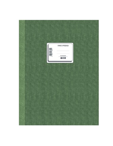 Registro Firme Presenza 49pag. 31x24,5cm DU133810000 Data Ufficio DU133810000