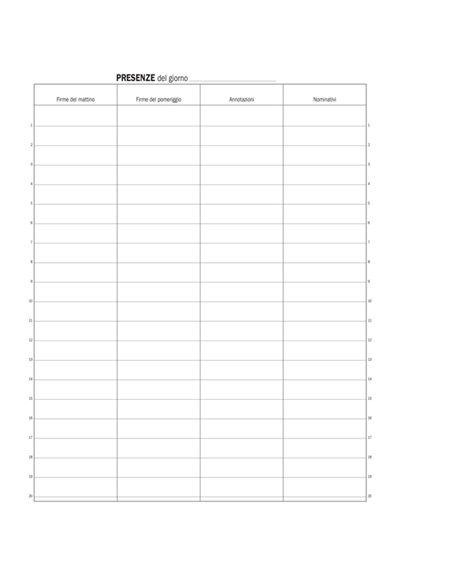 Registro Firme Presenza 49pag. 31x24,5cm DU133810000 Data Ufficio DU133810000