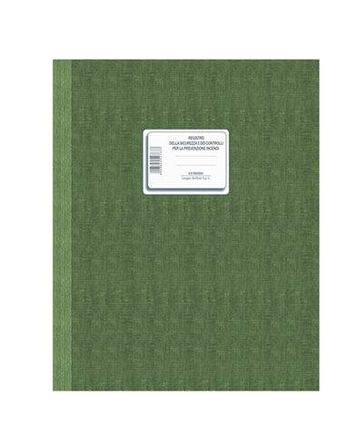 Registro sicurezza/controlli prevenzione incendi 48pag. DU137550000 Data Ufficio DU137550000 DATA UFFICIO SEGRETERIA