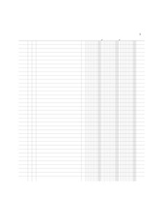 Registro inventari a 3 colonne 96pag.num.31x24,5cm DU135100000 DU DU135100000 DATA UFFICIO LIBRI SOCIALI