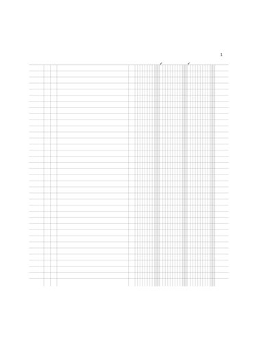 Registro inventari a 3 colonne 96pag.num.31x24,5cm DU135100000 DU DU135100000 DATA UFFICIO LIBRI SOCIALI