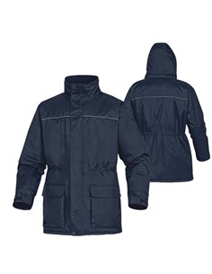 Parka in poliestere HELSINKI2 freddo estremo Tg. L blu HELS2BMGT DELTAPLUS GIACCHE-GILET-GIUBBINI