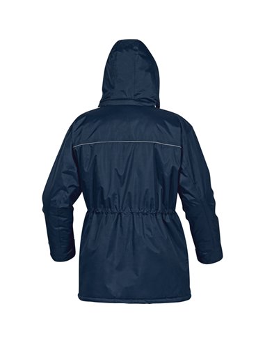 Parka in poliestere HELSINKI2 freddo estremo Tg. XL blu HELS2BMXG DELTAPLUS GIACCHE-GILET-GIUBBINI