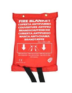 Coperta antifiamma EN 1869 cm.150x180 COP215/A COP215/A PVS VALIGETTE PRONTO SOCCORSO E DISPOSITIVI SALVAVITA