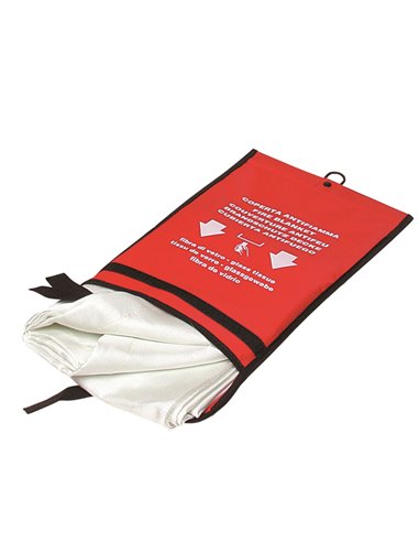 Coperta antifiamma EN 1869 cm.150x180 COP215/A COP215/A PVS VALIGETTE PRONTO SOCCORSO E DISPOSITIVI SALVAVITA