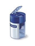 Temperamatite 2 fori c/contenitore per matite grafite Noris Staedtler 512001