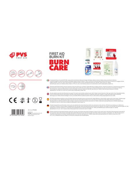 Valigetta Kit ustioni basic CPS360