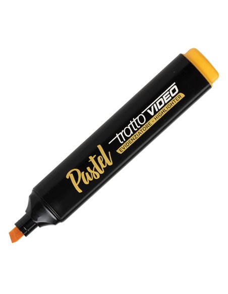 Evidenziatore Tratto Video Pastel arancione 833513 TRATTO COLORE LIQUIDO