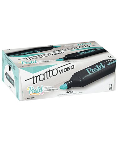 Evidenziatore Tratto Video Pastel verde 833518 TRATTO COLORE LIQUIDO