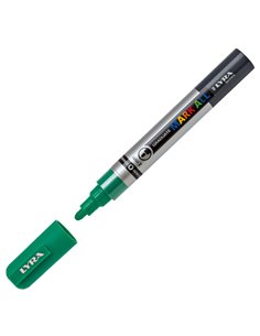 Marcatore Graduate Mark All punta tonda verde smeraldo Lyra L6820063 LYRA A BASE D'ACQUA