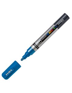 Marcatore Graduate Mark All punta tonda azzurro Lyra L6820046