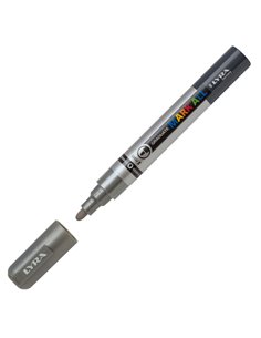 Marcatore Graduate Mark All punta tonda argento Lyra L6820251