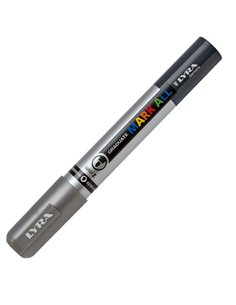 Marcatore Graduate Mark All punta tonda argento Lyra L6820251 2