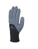Guanto in maglia di poliestere VE715gr Tg.08 col. grigio/nero VE715GR08