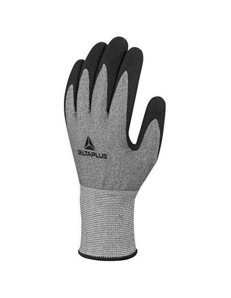 Guanto VENICUT F XTREM CUT antitaglio Tg.10 col. grigio/nero VECUTF01NO10 DELTAPLUS GUANTI DI PROTEZIONE